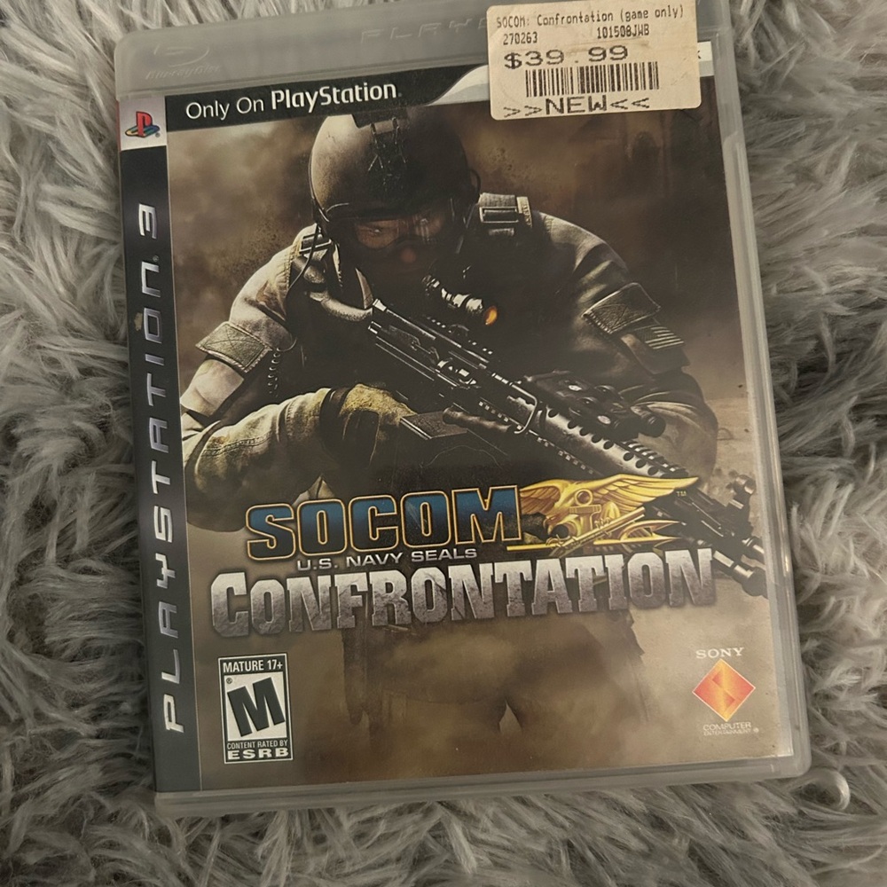 SOCOM: U.S. Navy SEALs Confrontation for PlayStation 3 - Black and Gold